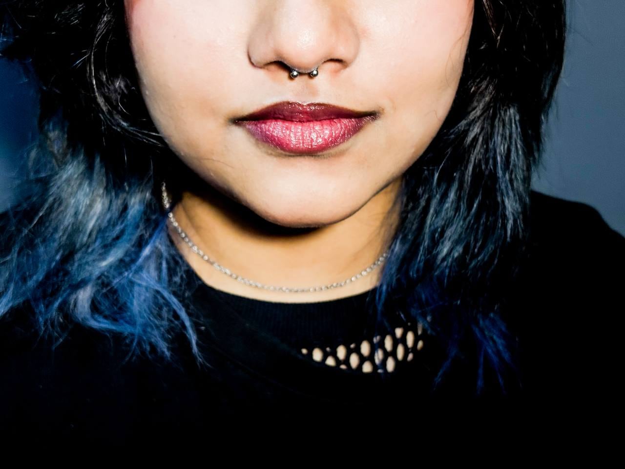 septum — piercing by spiral, tbilisi